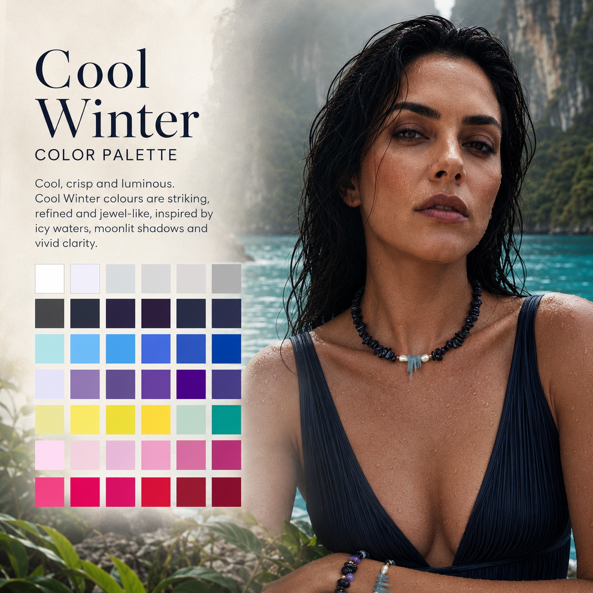 Cool Winter / True Winter Necklace CW-RF01N