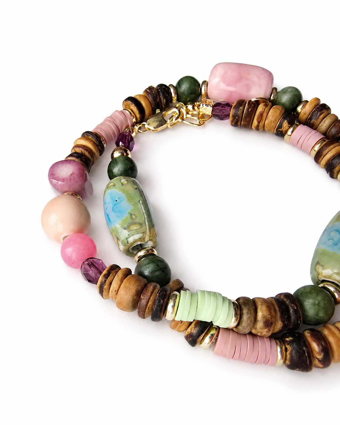 Soft Autumn 4 - very rare mauve coral beads 25052026