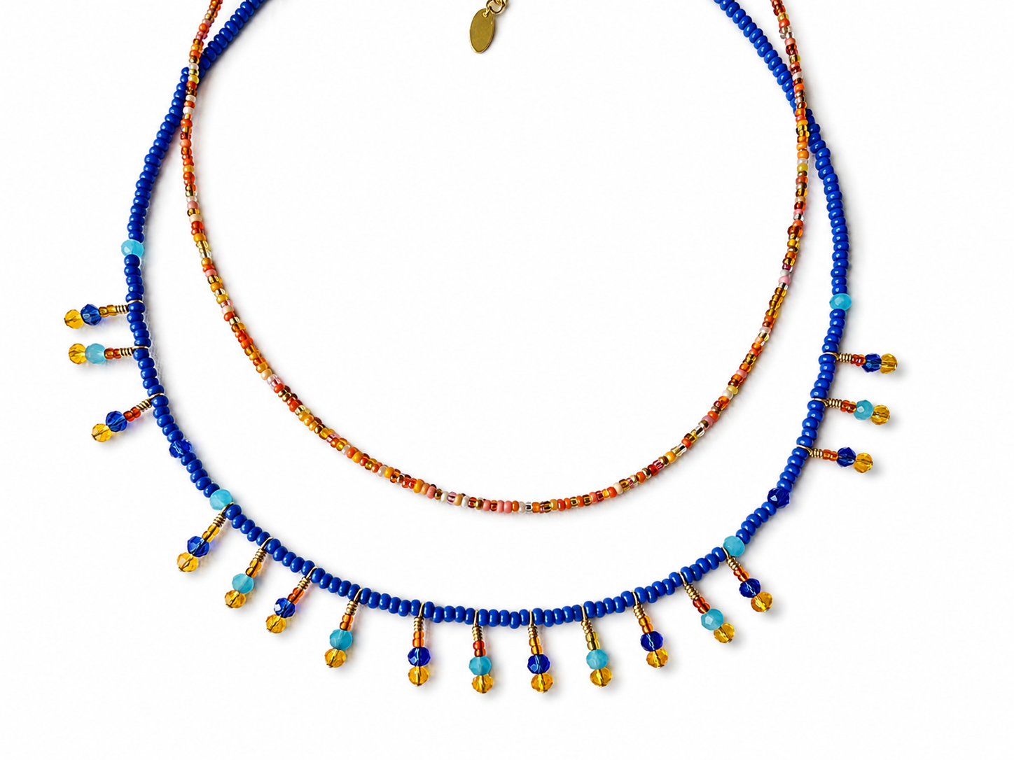 Bright Spring / Clear Spring 4 - set of 2 necklaces