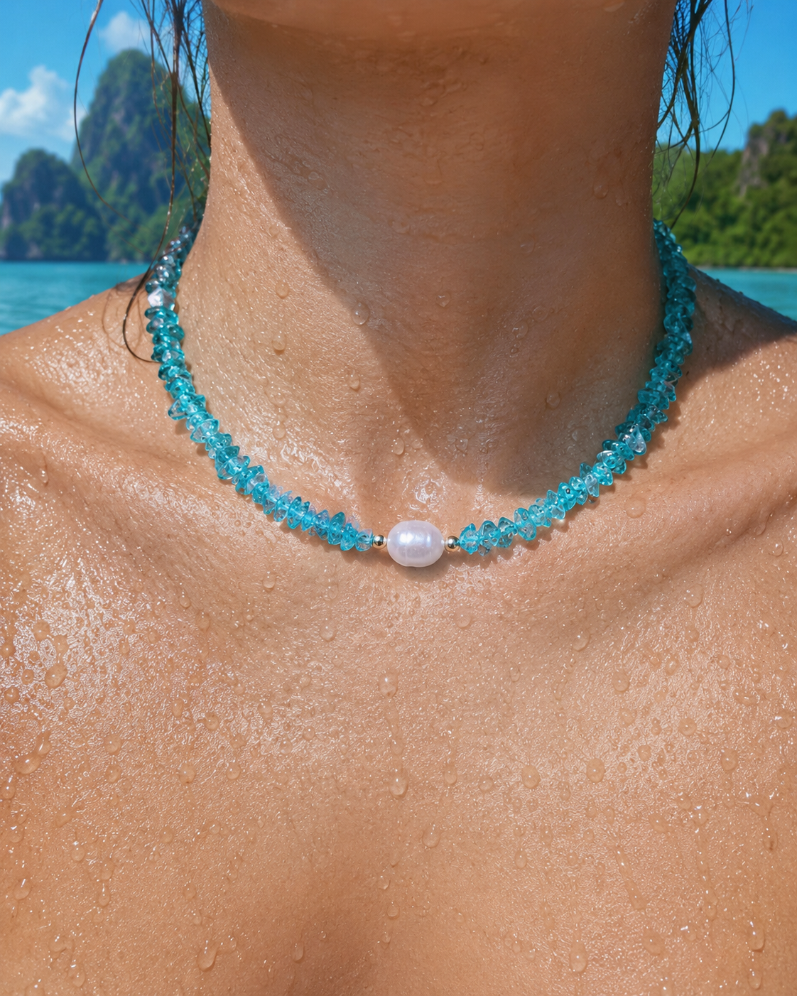 Bright Winter / Clear Winter Necklace BW-RF01N