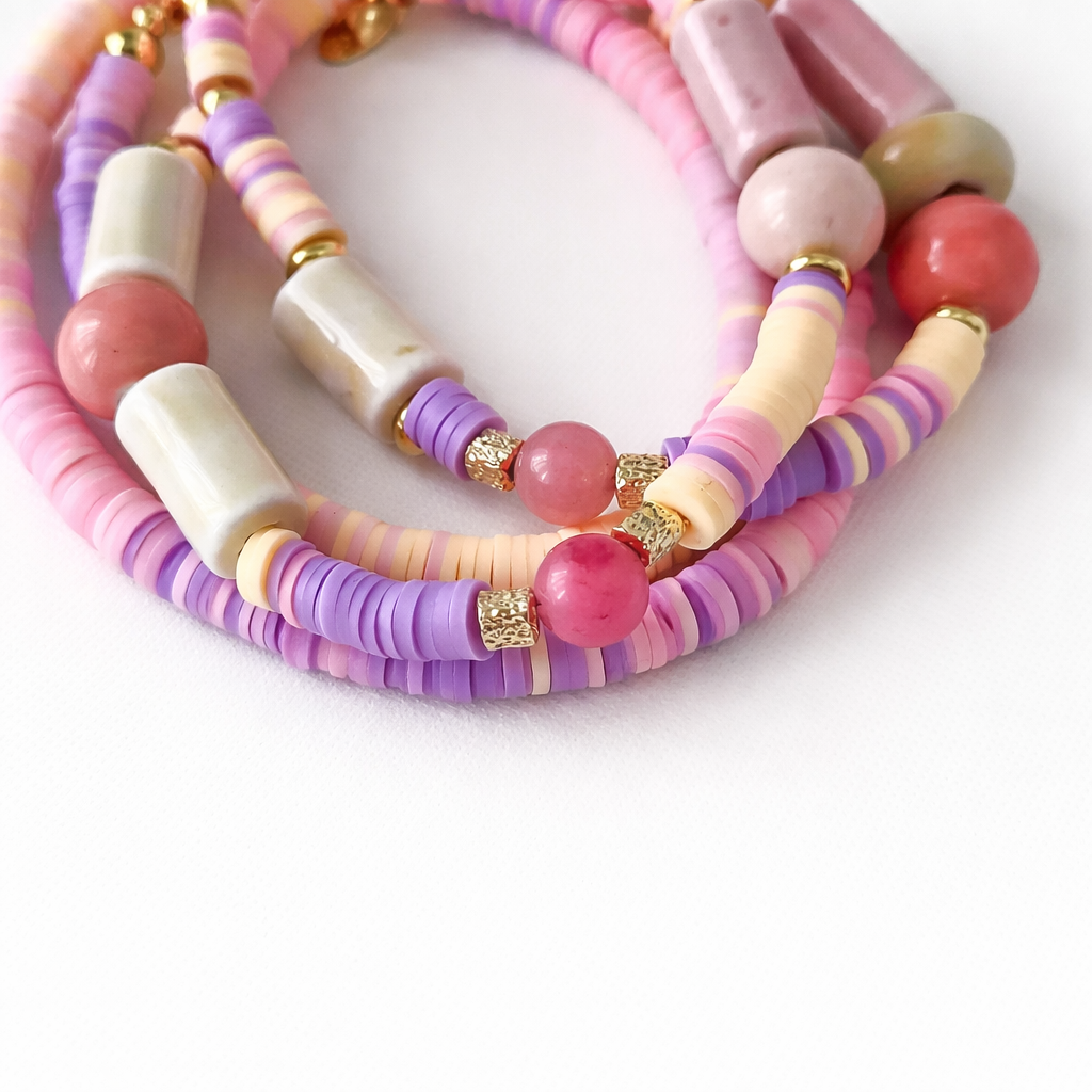 Light Spring 1 - set of 2 necklaces