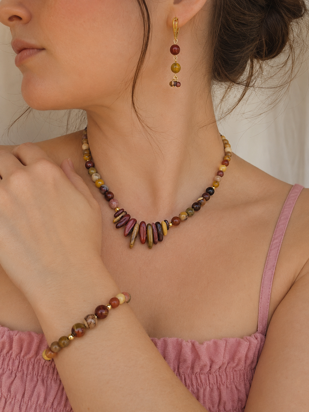 True Autumn / Warm Autumn necklace 07