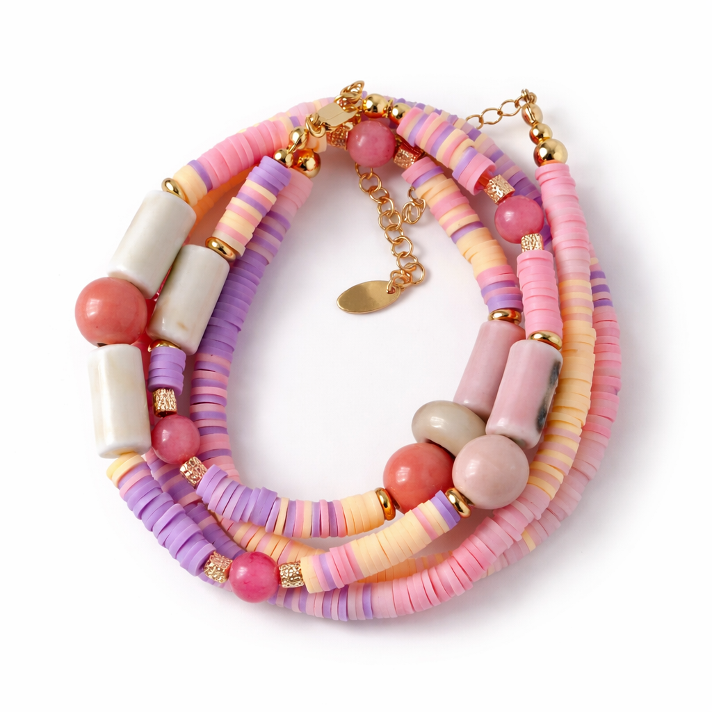 Light Spring 1 - set of 2 necklaces