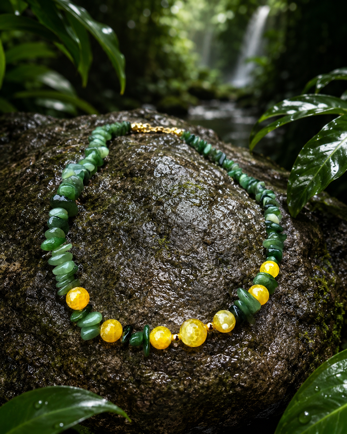 Deep Autumn / Dark Autumn Necklace DA-RF01N