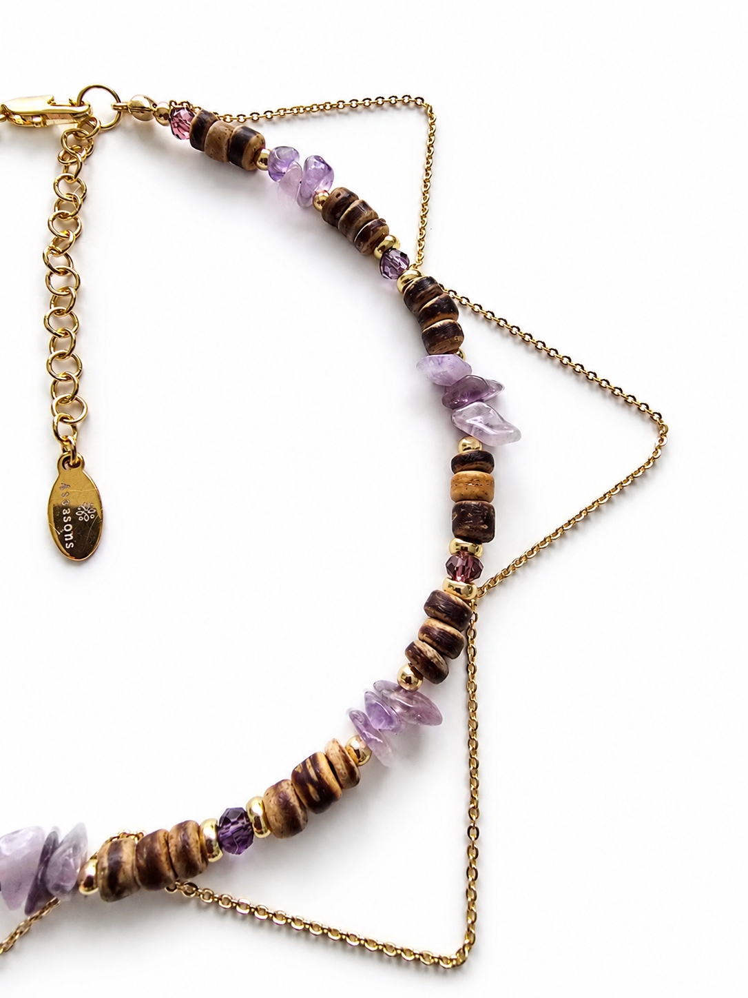 Soft Autumn Anklets - set of 2