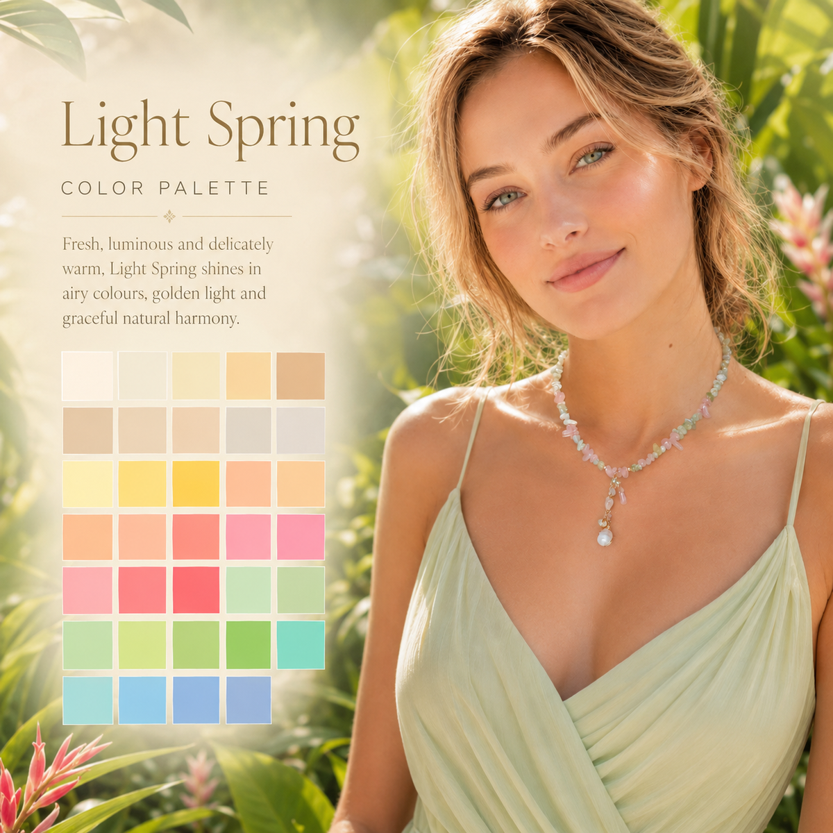 Light Spring Necklace LSP-RF02N