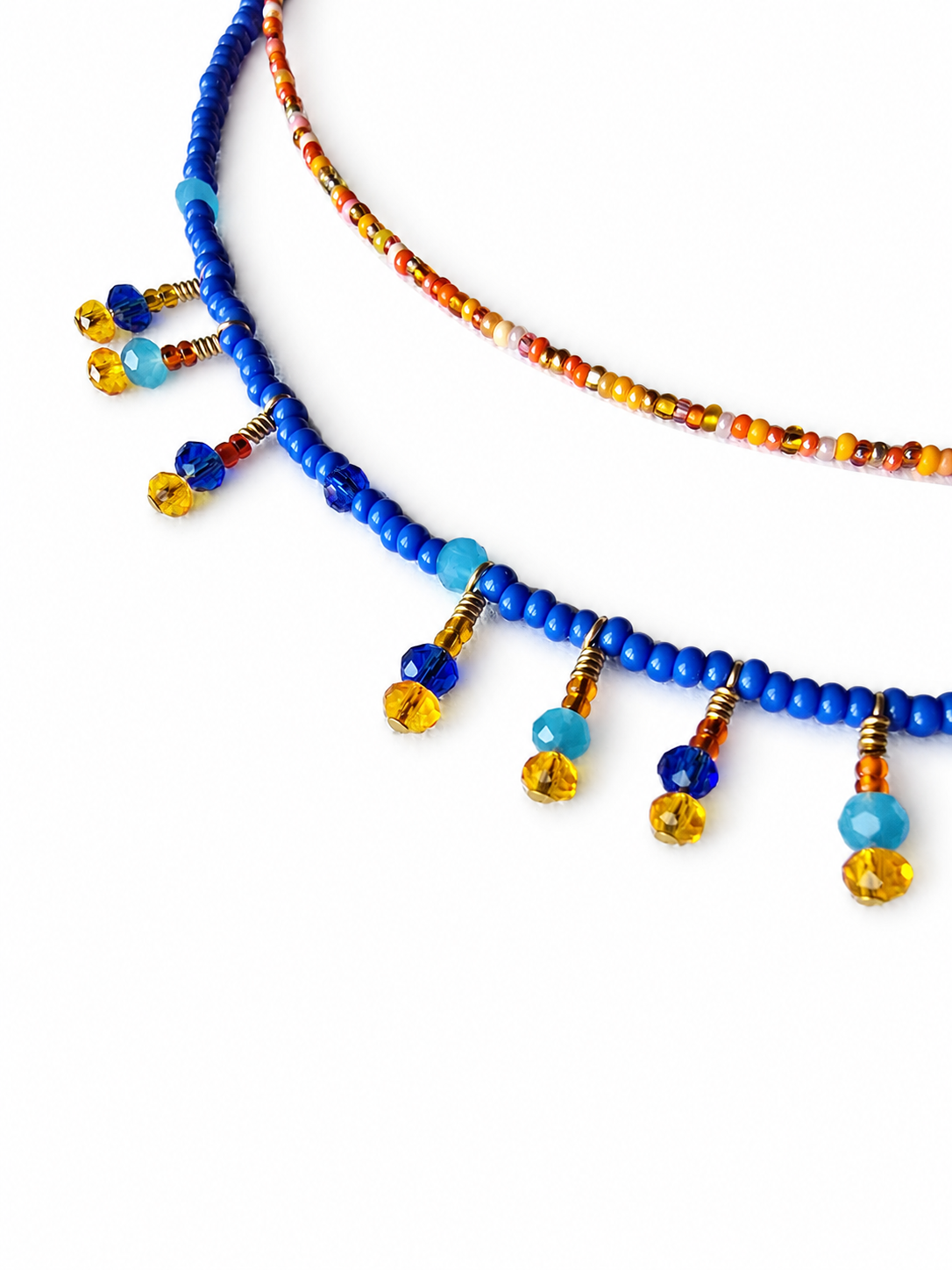 Bright Spring / Clear Spring 4 - set of 2 necklaces